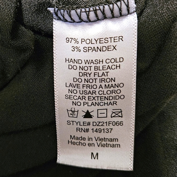 Double Zero Elevated Basic Black Midi Tank Dress | Minimalist Stretch Knit M - Picture 6 of 9